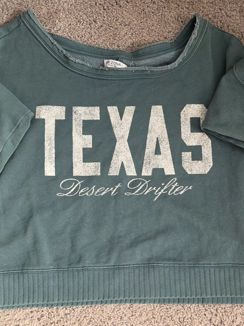 Arizona Jean Company Teal Kids 'Texas Desert Drifter' Graphic Sweatshirt